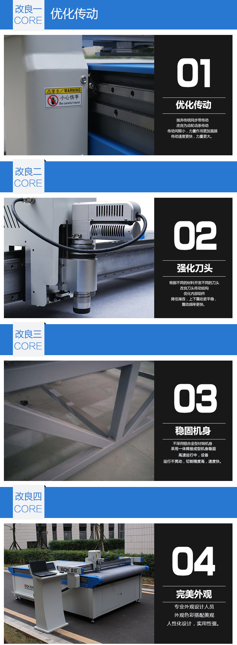 全自動振動刀切割機